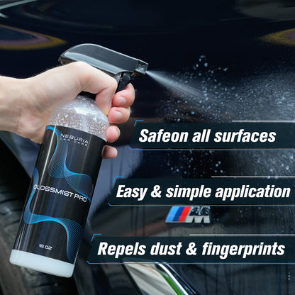 NEBURIA Instant Gloss Car Coating Spray – Hydrophobic Protection