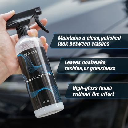 NEBURIA Instant Gloss Car Coating Spray – Hydrophobic Protection