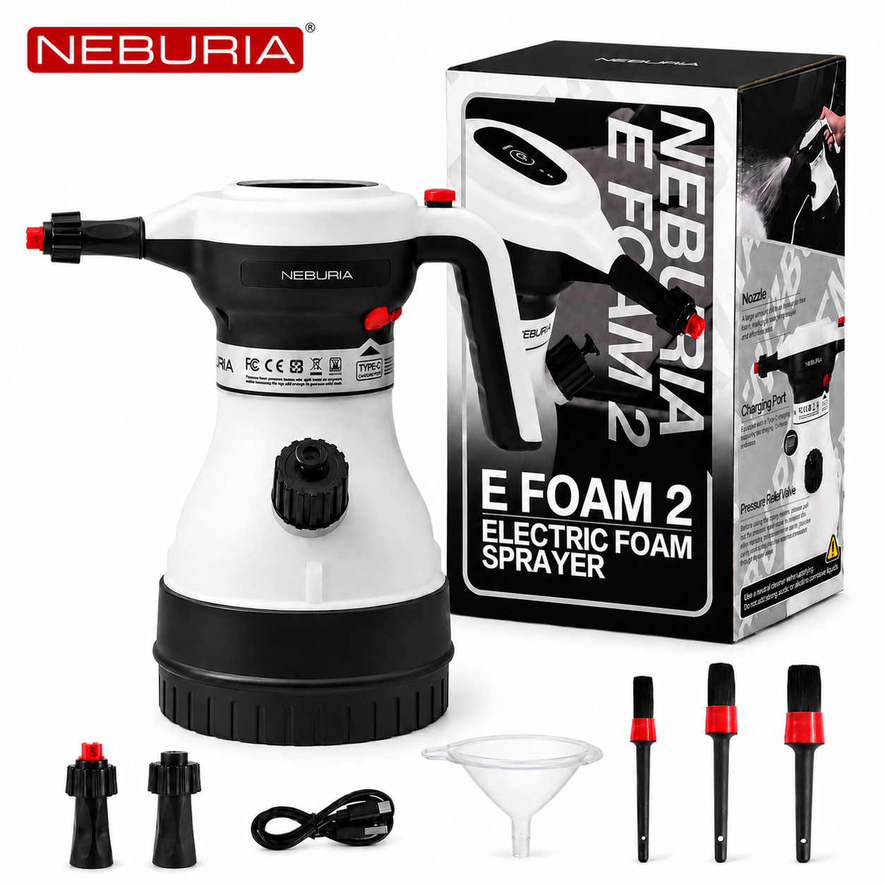 NEBURIA Gen 2 Electric Foam Sprayer