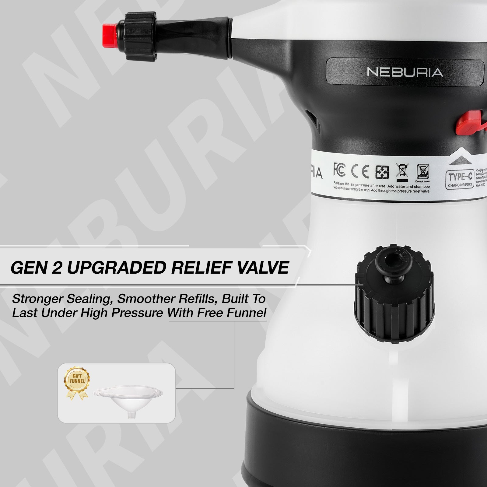 NEBURIA Gen 2 Electric Foam Sprayer