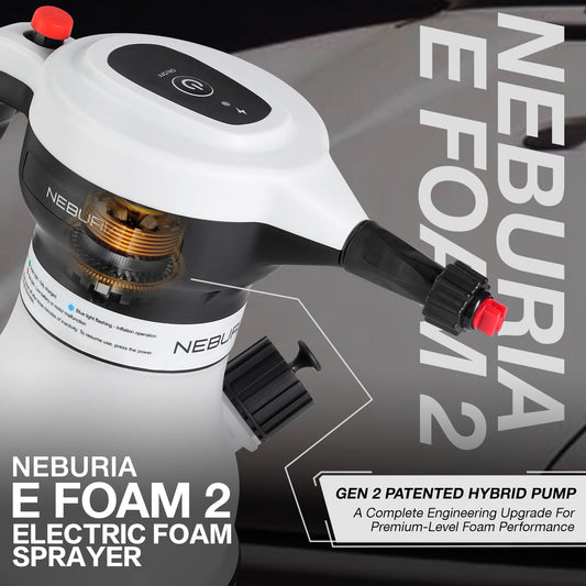 NEBURIA Gen 2 Electric Foam Sprayer – Smart Pressure Cordless Foam Cannon