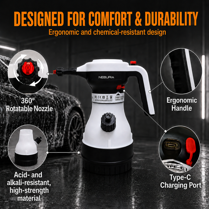 NEBURIA Gen 2 Electric Foam Sprayer