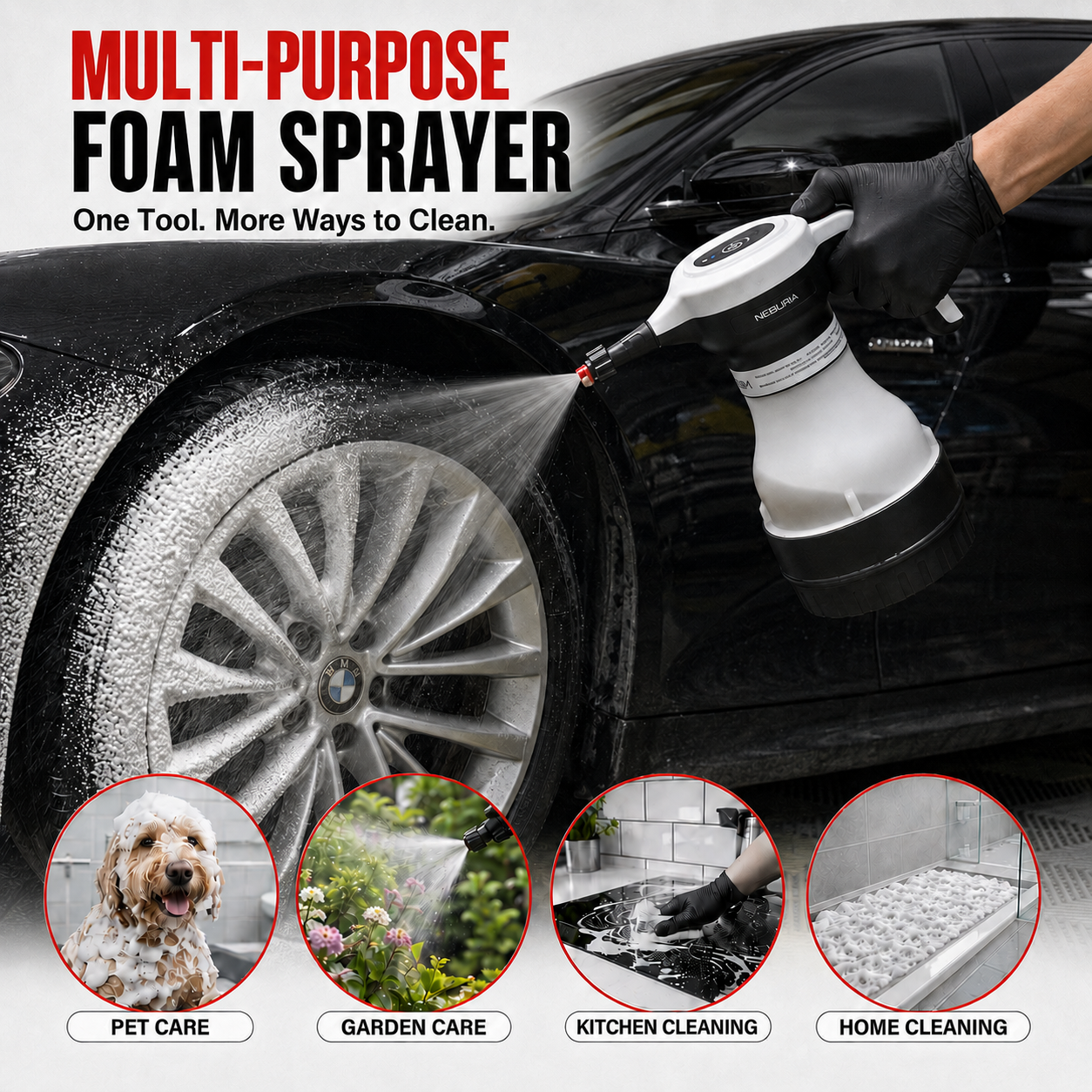 Neburia Gen 2 Electric Foam Sprayer